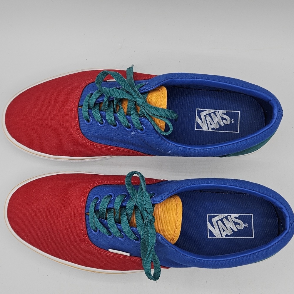 Vans Era Primary Color Block Style Shoes Size 11 -NWOT - Picture 12 of 16